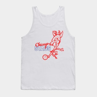 Defunct Chicago Stags Basketball Team Tank Top